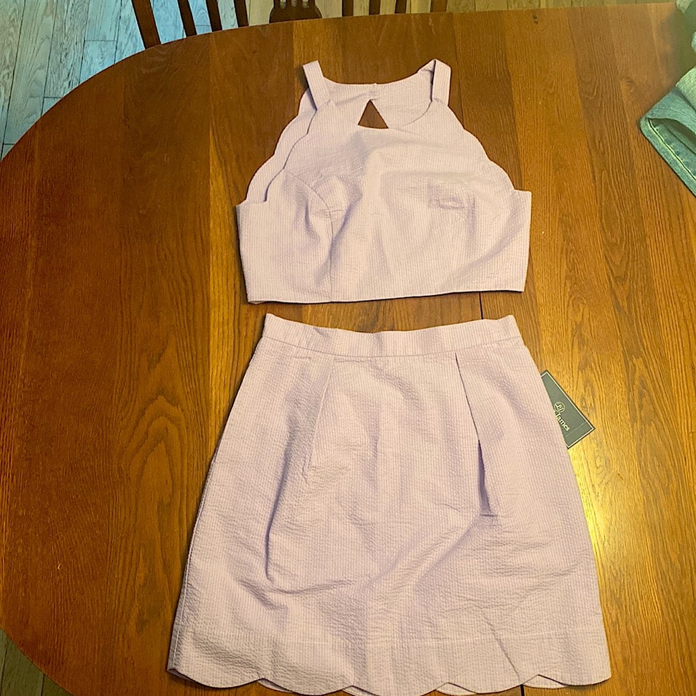 Purple Lauren James Dress Set